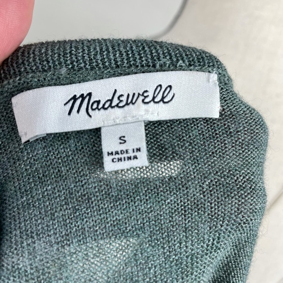 NWOT Madewell Southstar Wool Blend Pullover Large - Picture 10 of 12